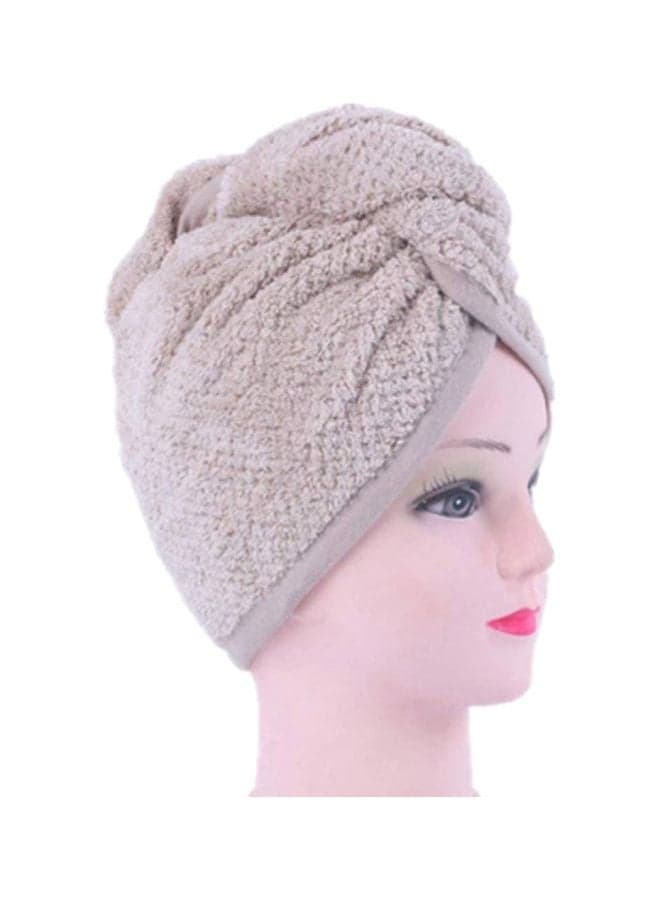 Ultra Absorbent Bath Towel Khaki 24x20cm