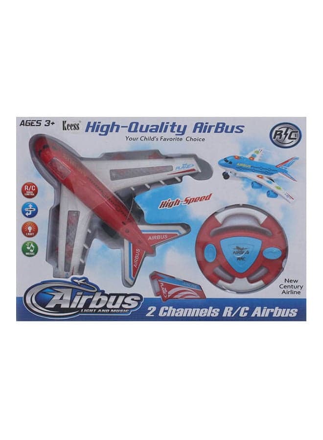 2 Channels Remote controlled Air Bus Plane 38.4cm
