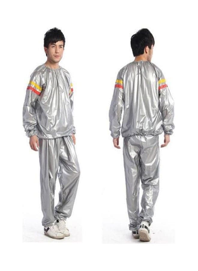 Sliming Sauna Suit For Burning Fat Quickly Open Size M