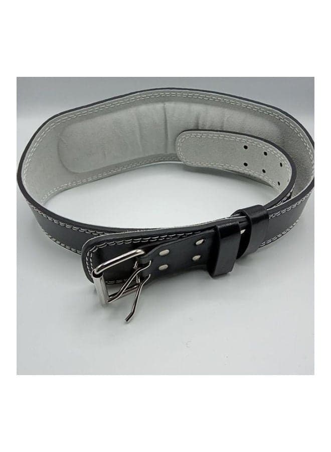 leather straps to tighten and protect the back during exercises and lifting weights size L