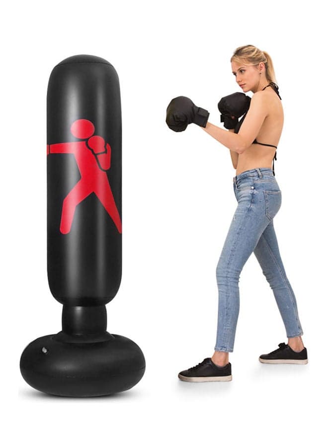 Inflatable PVC Boxing Punching Bag 62.4inch