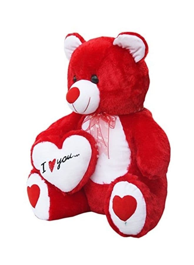 I Love You Printed Teddy Bear