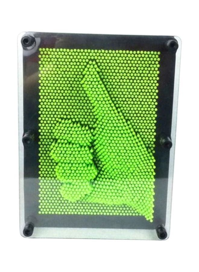 P1 Colorful Pin Art Activity Set Green/Black