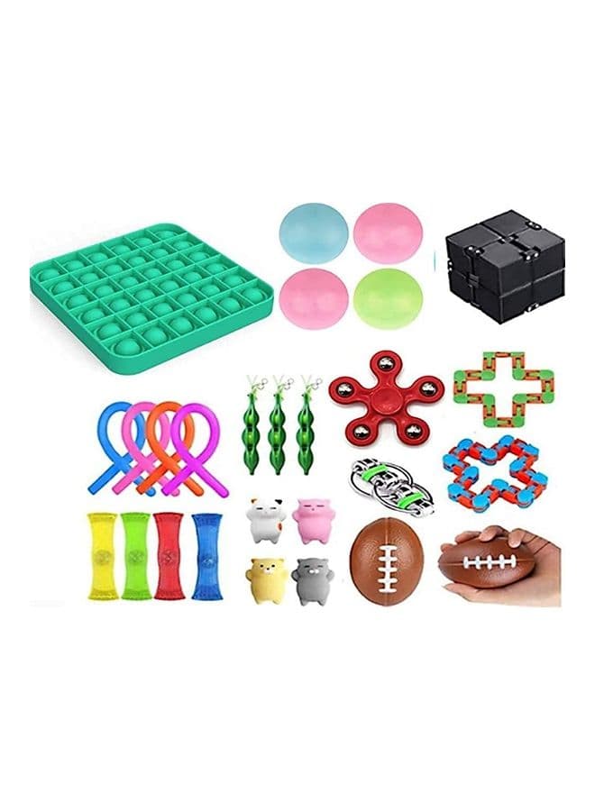 27-Piece Sensory Squeeze Fidget Toy