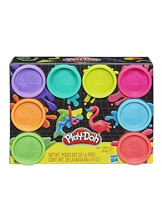 8-Jars Playdoh Pack