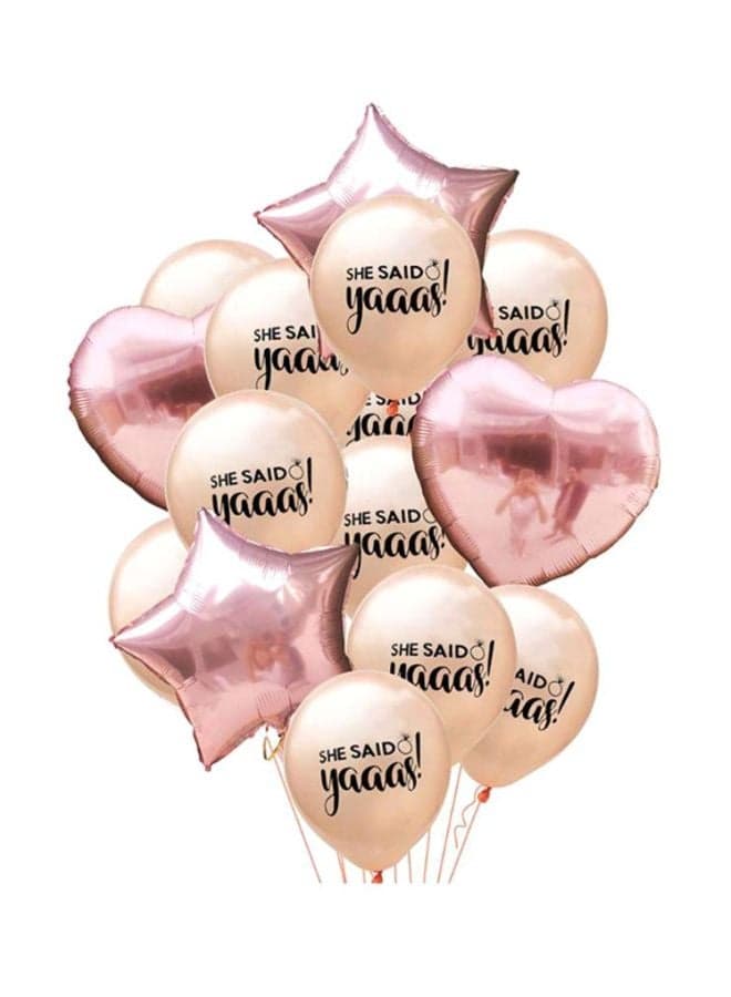 14-Piece Wedding Decoration Balloon