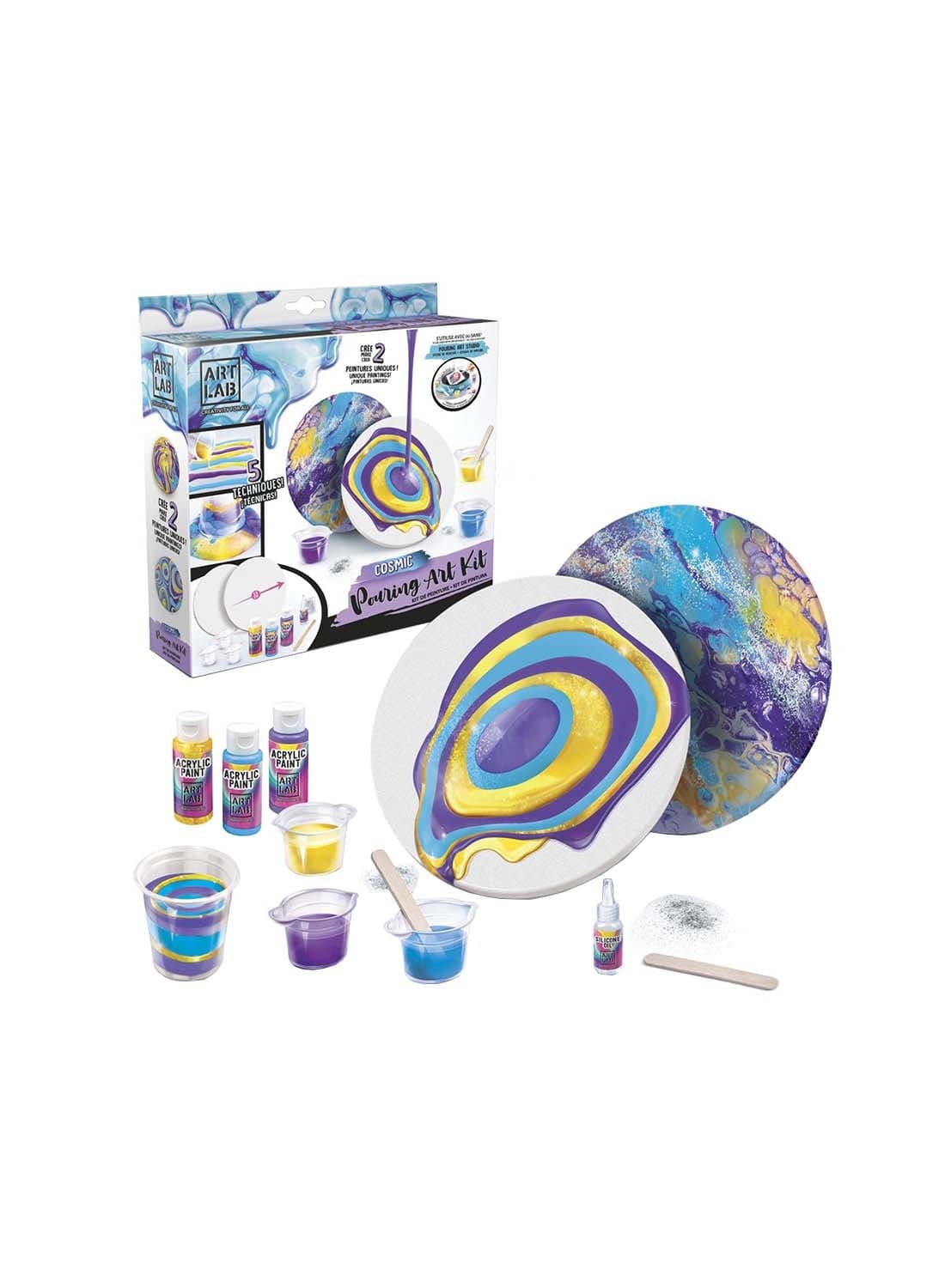Pouring Paint Kit
2 assorted themes 25cm