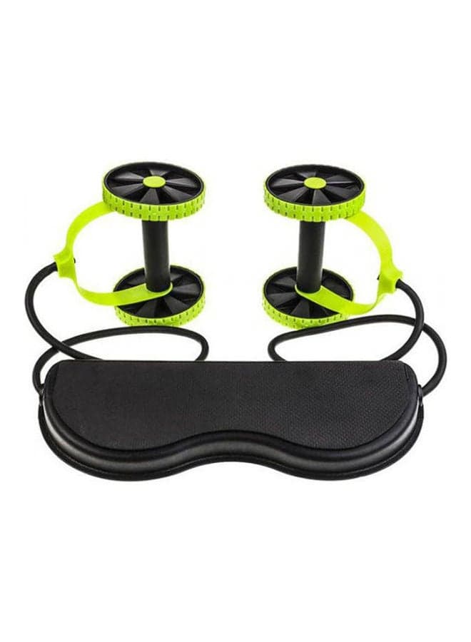 Ab Roller Wheel Abdominal Muscle Trainer Wheel Multi-Functional Exercise With Mat