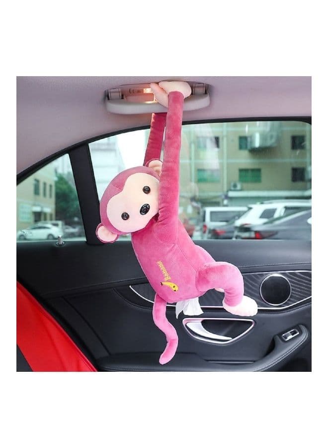 Monkey Design Hanging Type Tissue Box For Car