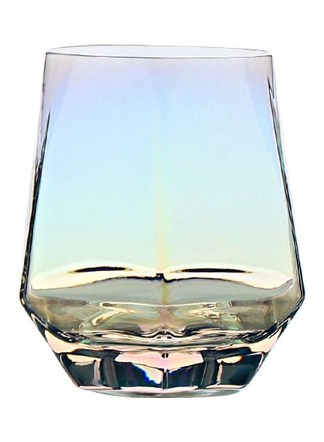 Creative Hexagonal Diamond Glass Multicolour 9.2x9.3x6.6cm