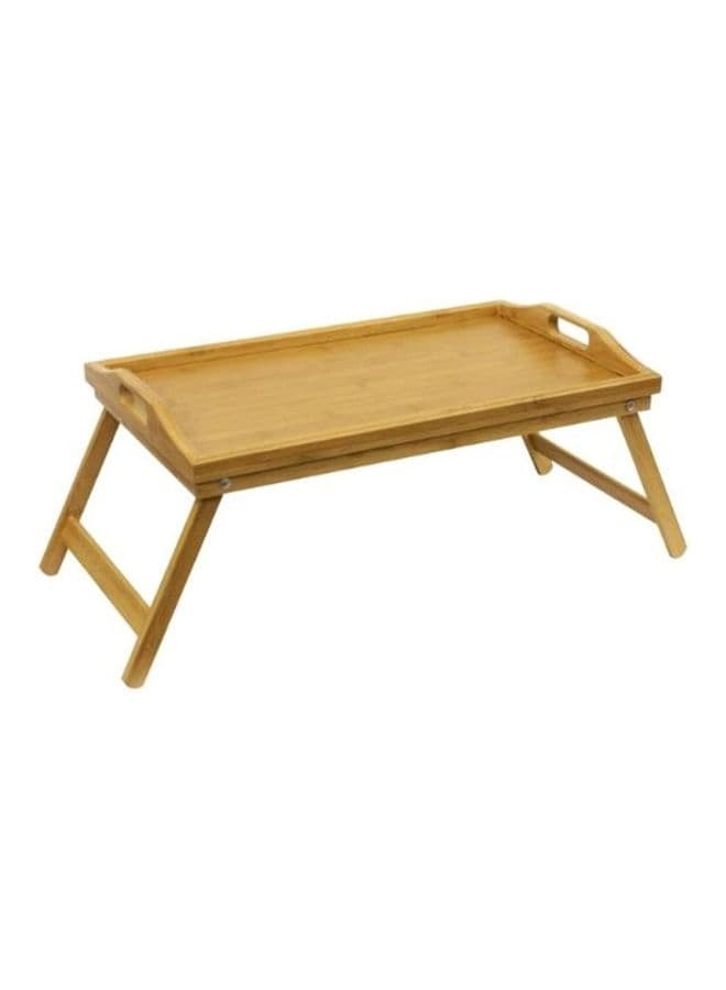 Bamboo Bed Tray Natural wood