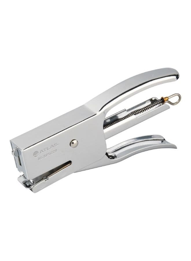 Chrome Plier Stapler Silver