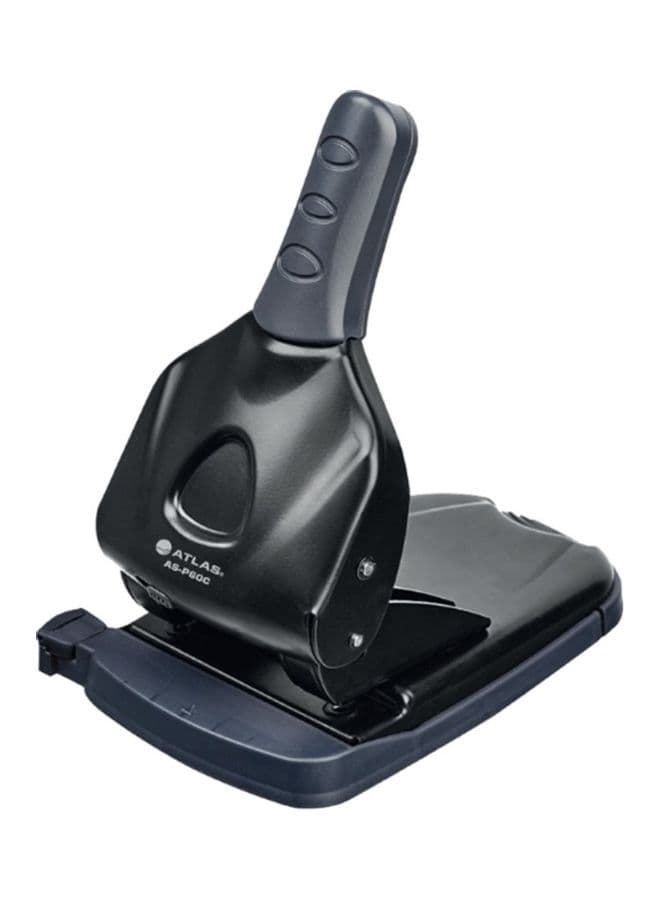Heavy Duty Paper Punch Black