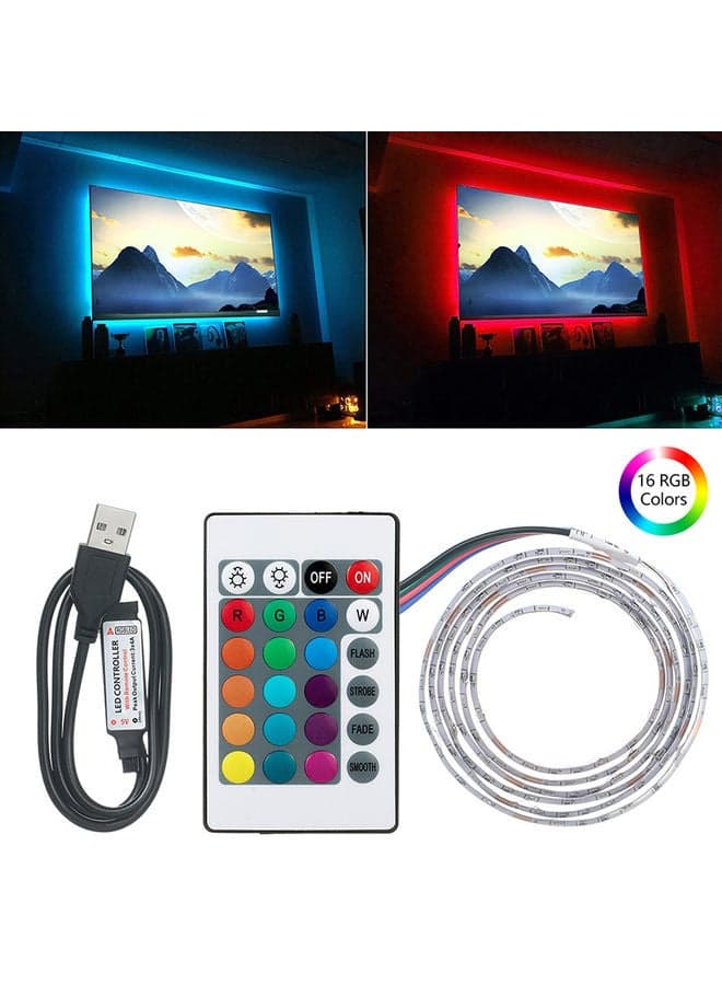 Waterproof LED Strip With Remote Control Multicolour