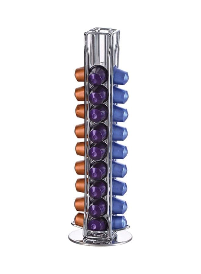 40-Piece Coffee Capsule Stand Multicolour
