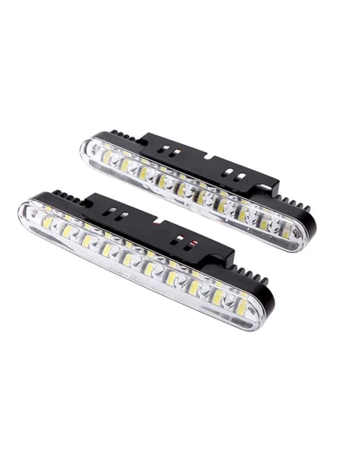 2-Piece 30 LEDs Car Daylight Lamp With Turn Signal Indicators Lights