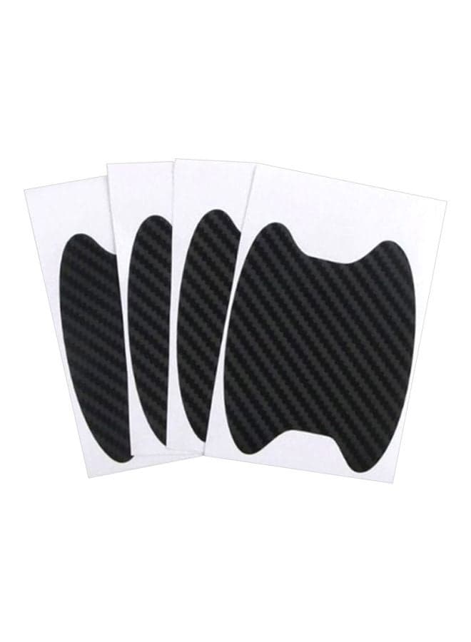 4-Piece Scratch-Resistant Car Handle Door Sticker Set