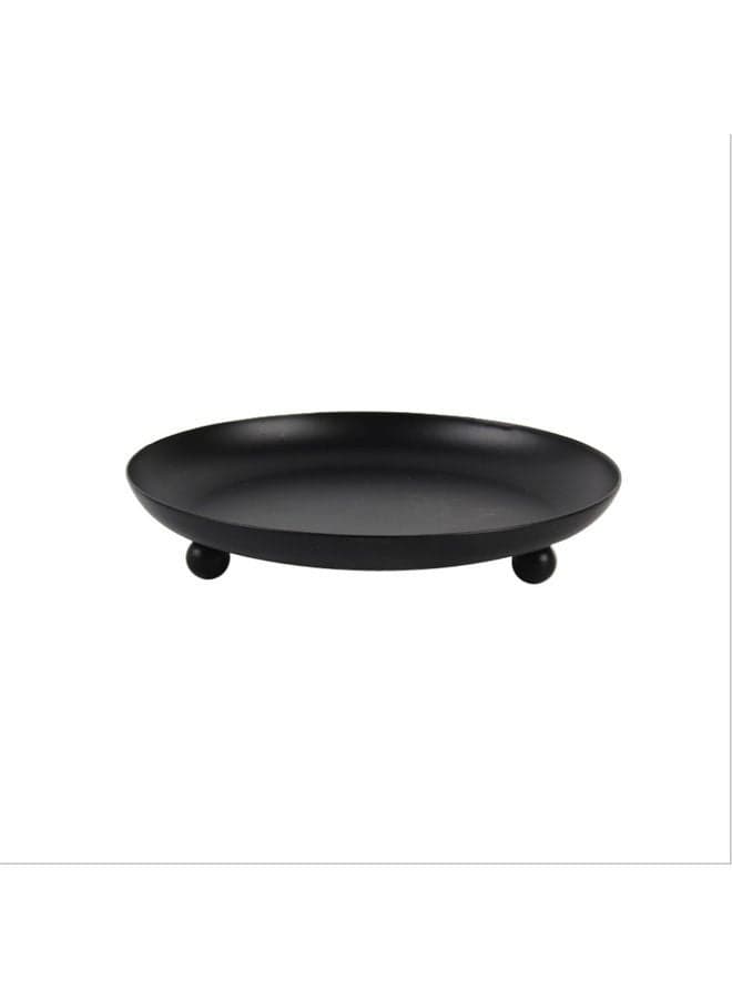 Incense Candle Tray Black 11.2cm