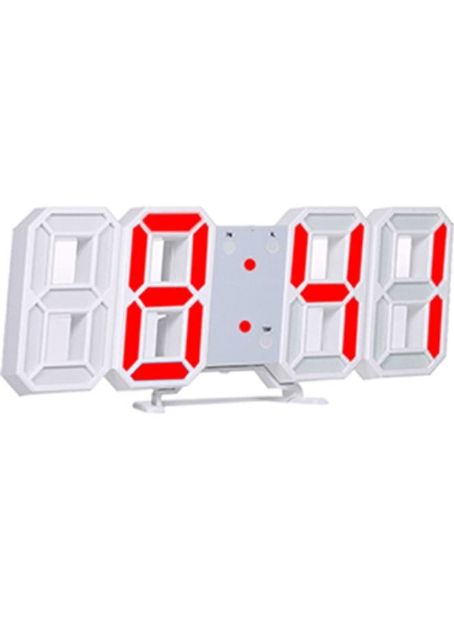 3D LED Digital Clock Multicolour