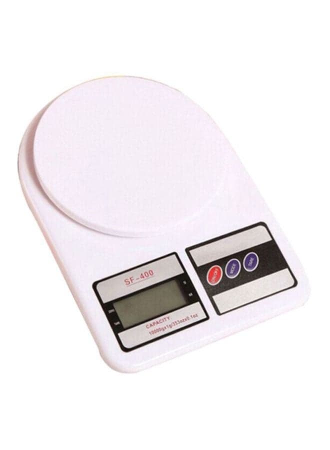 Digital Kitchen Scale White