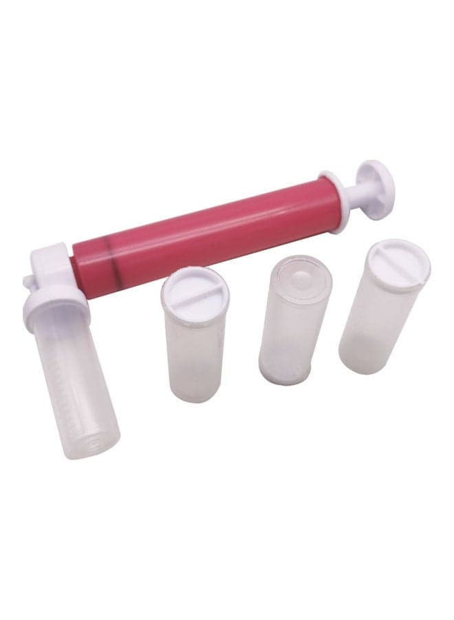 Manual Airbrush For Cake Decoration Red/White