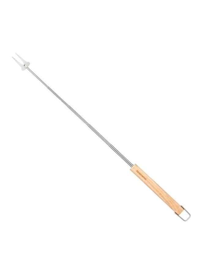 Telescopic Fork Silver/Beige 75cm