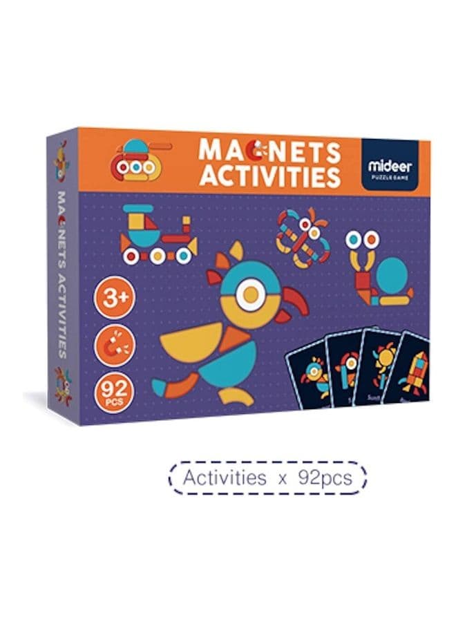 92-Piece Magnets Activities Puzzle Game