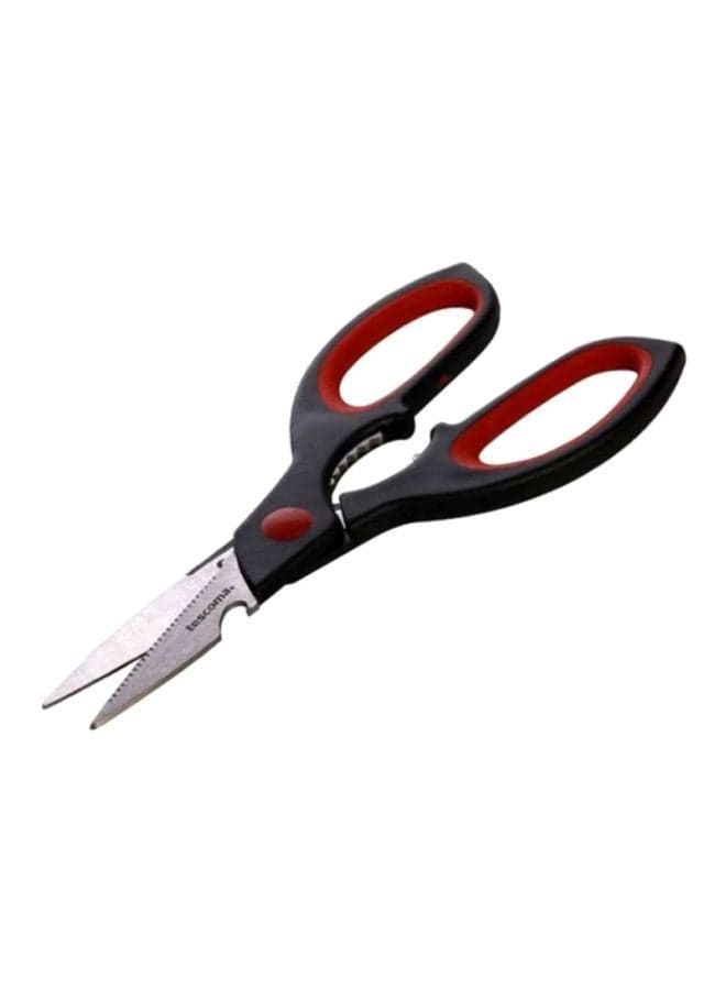 Metal Multi-Purpose Shear Black/Red/Silver 22cm