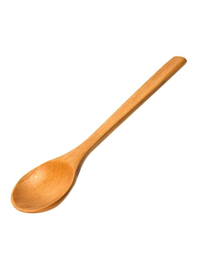 Long Handle Spoon Brown 17x4.5cm