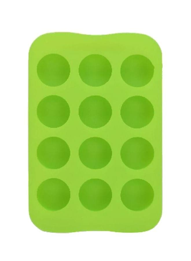 Silicone Chocolate Mould Green 10.5x16cm