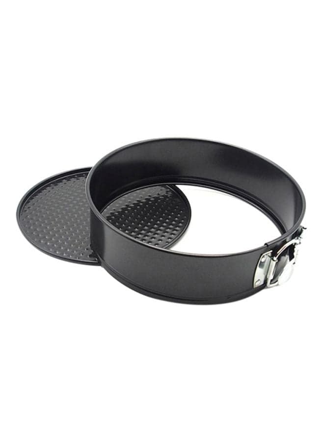 Cake Mould With Removable Bottom Black 7inch