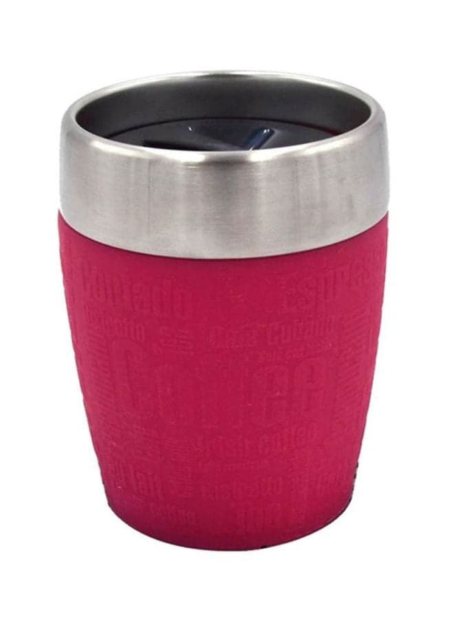 Stainless Steel Travel Cup Red/Silver/Black