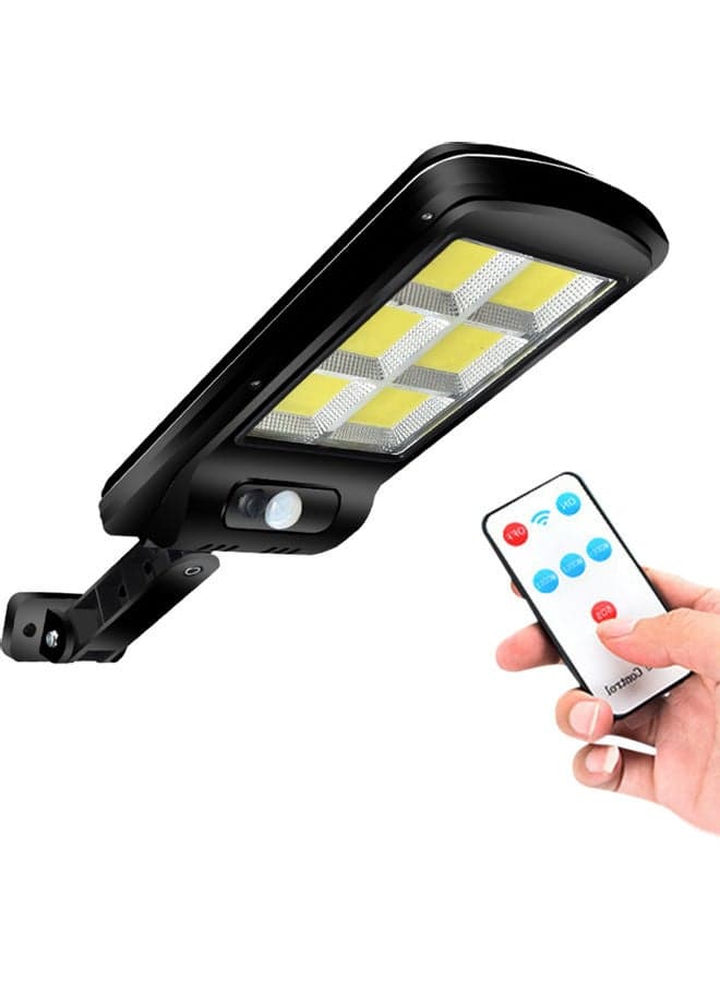 Solar Wall Lamp Black