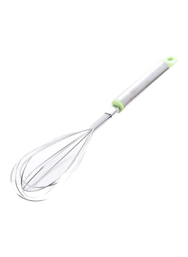 Stainless Steel Egg Whisk Green/Silver