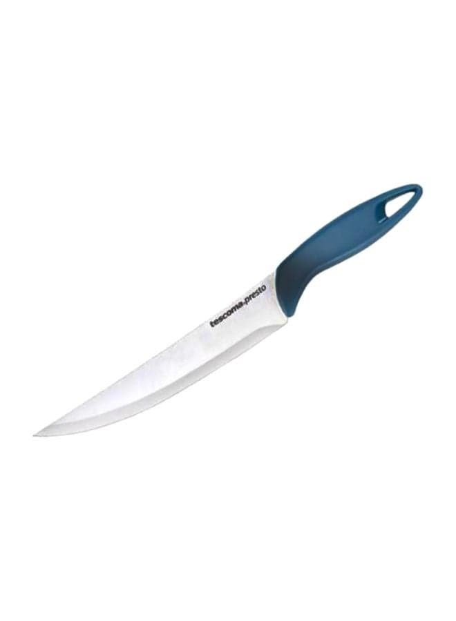 Carving Knife Silver/Blue 20cm