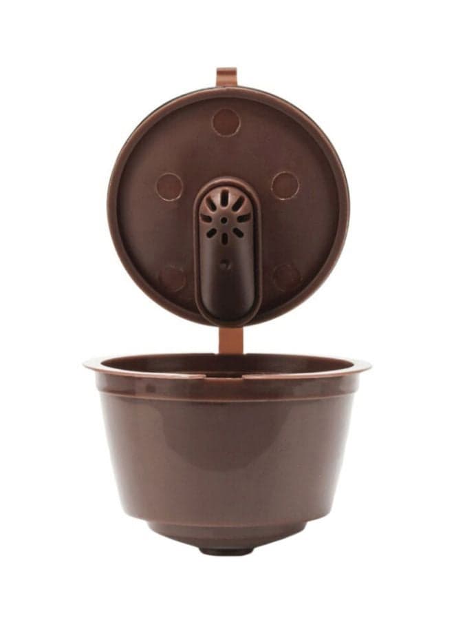 Refillable Dolce Gusto Coffee Filter Brown 54x35mm