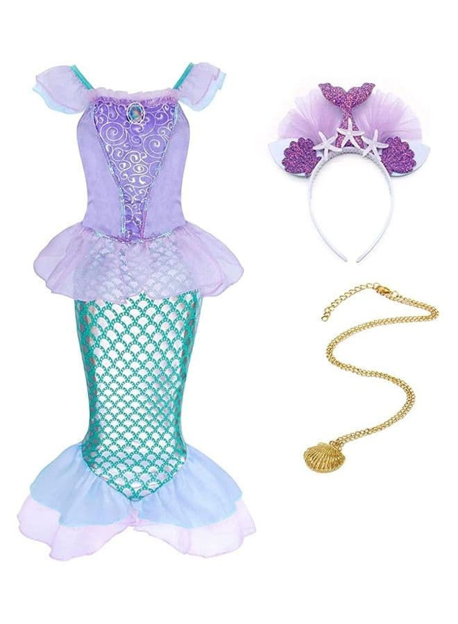 Mermaid Party Costume Dress 90cm