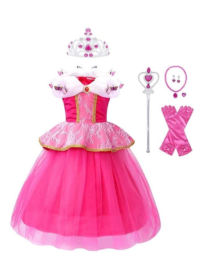 Princess Party Costume Dress Set 100cm