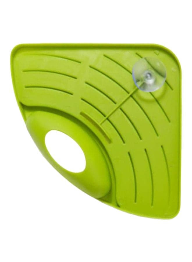 Water Sink Storage Rack Green 19.5x27.5cm