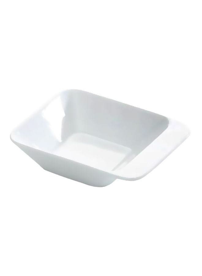 Ceramic Dressing Dip Bowl White 12x10x3cm