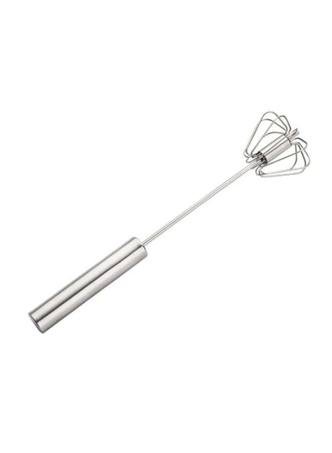 Rotary Egg Beater Silver 25x25x8cm