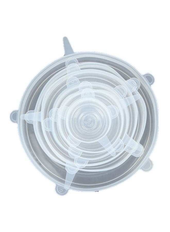 6-Piece Crisper Set Clear