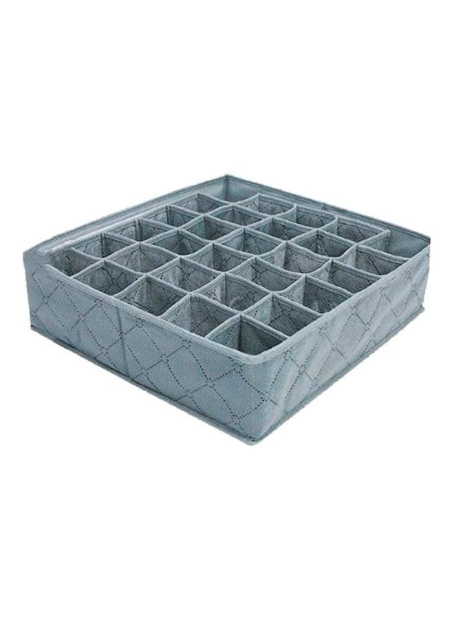 30-Cell Storage Box Grey