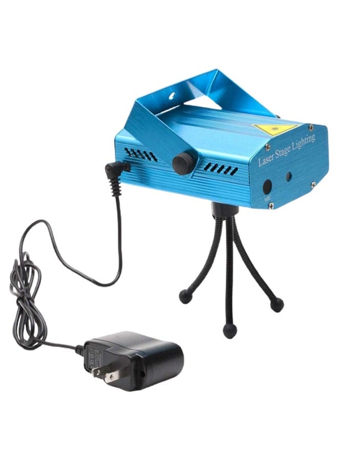 Mini Laser Projector Stage Light With Charger Blue/Black
