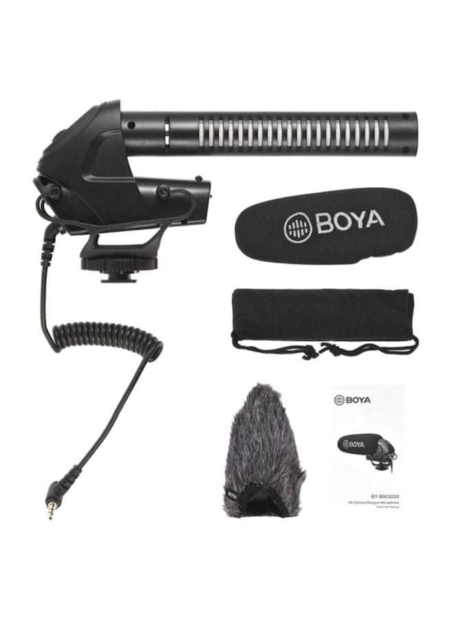 On-Camera Shotgun Microphone BY-BM3030 Black