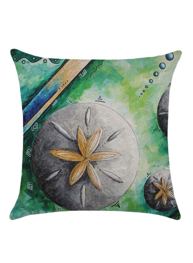 Printed Cushion Cover cotton_blend Multicolour 45 x 45cm