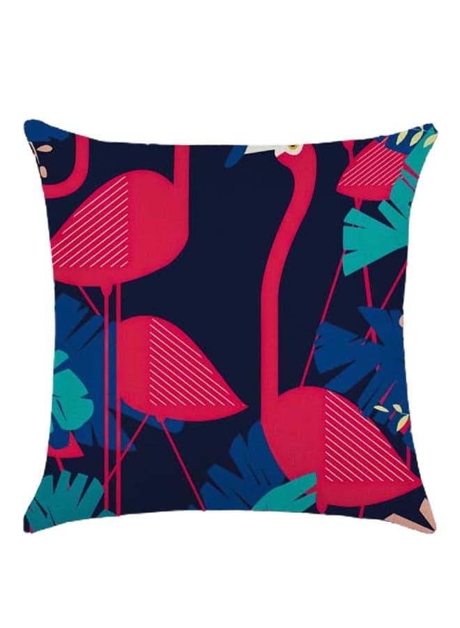 Flamengo Printed Cushion Cover Cotton Blend Multicolour 45 x 45cm
