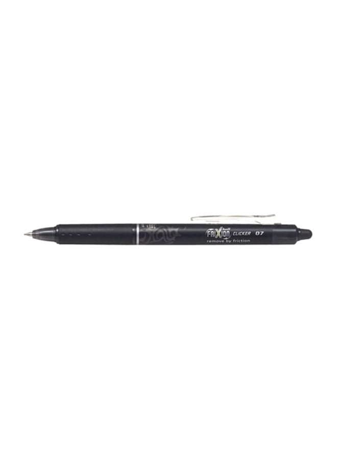 Frixion Clicker Rollerball Pen Black