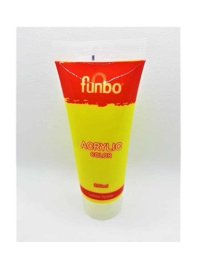 Acrylic Color Lemon Yellow