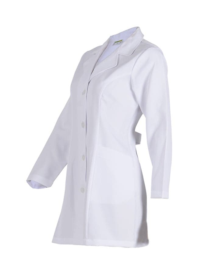 Hospicare Lab Coat White